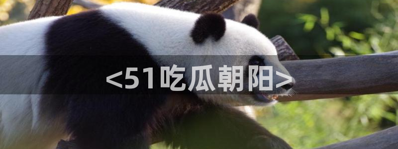 黑料曝光:<51吃瓜朝阳>