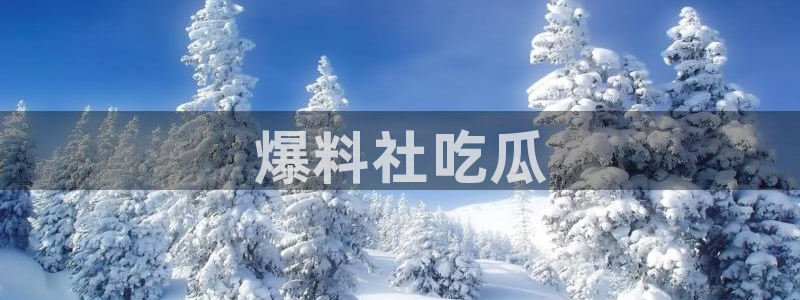 24小时吃瓜不间断：爆料社吃瓜