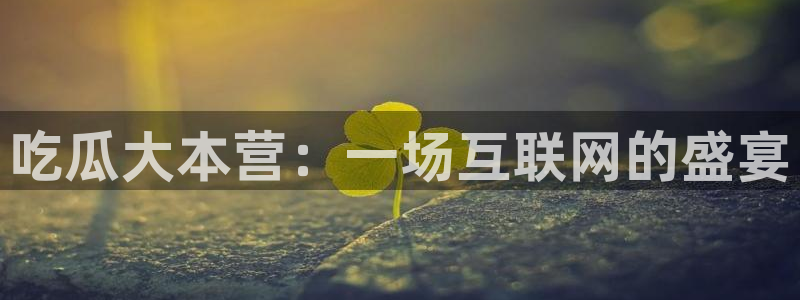 51吃瓜全网吃最快的瓜:吃瓜大本营:一场互联网的盛宴
